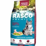 Rasco Premium kuivtoit eakatele suurte t&otilde;ugude koertele kana lihaga, 15 kg