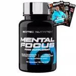 Toidulisand SCITEC MENTAL FOCUS 90 kapslit m&auml;lu ja keskendumise toetuseks