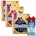 Pesukapslid mustadele ja v&auml;rvilistele r&otilde;ivastele Woolite, 33 tk, 3 pakki + kingitus