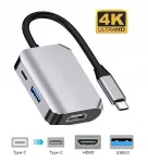 Adapter USB 3.1 HDMI, USB 3.0 ja USB-C, v.2022