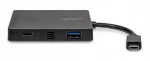 USB-C jaotus Targus ACH924EUZ, 3x USB-A, 1x USB-C