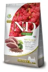FARMINA N&D Quinoa Neutered Adult Mini kuivtoit koertele pardilihaga, 7 kg