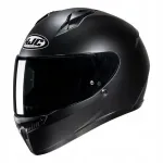 Mootorratturi kiiver HJC C10, must