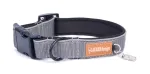 Koera kaelarihm LAUREN design CLASSIC S, hall, pandlaga