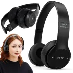 Juhtmevabad Bluetooth k&otilde;rvaklapid P47, kokkupandavad, sportimiseks ja m&auml;ngimiseks