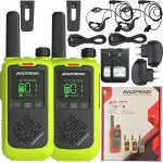 Raadio BAOFENG BF-T17 EU USB-C 1800mAh taskulambiga