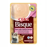 INABA CIAO BISQUE kassimaitse tuuni ja l&otilde;hega, 40 g