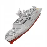 Raadio teel juhitav RC mini paat FRIGATE, 2.4GHz, m&auml;ngulaev