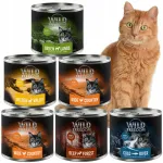 Wild Freedom Adult teraviljavaba premium kassitoit, 6 x 200 g, 98% liha