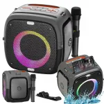 Kaasaskantav k&otilde;lar Manta Ares SPK340 100W mikrofoniga, Bluetooth, rihmaga, Karaoke