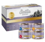Smilla Deluxe kassikonservid, 4 x 85 g, erinevate maitsetega putem&uuml;ssid