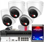 HiLook Hikvision IP-videovalves&uuml;steem 8MP v&auml;litingimustele 4K Live Guard