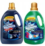 Pesugeel Der Waschkonig Universal Black, 2 x 3,3 l, 220 pesukorra komplekt