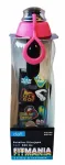 DAFI 0,5 l FITMANIA roosa-must sportlik filtreeritud pudel, 2 filtriga