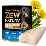 M&auml;rg koeratoit ZEW NATURY 800g tursaga t&auml;iskasvanutele