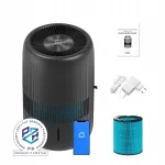 &Otilde;huniisutaja Klarta HUMEA GRANDE, must, LED-ga, 80 m&sup2;, 600 ml/h, PZH