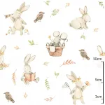M&auml;hkmed BAMBOO 30x30 TETRA musliin BUNNY POURER