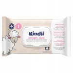 Laste niisked salvr&auml;tikud Kindii Cotton Care, 60 tk.