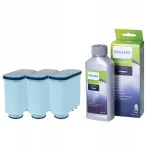Kohvimasina Philips CDCS1 filtrid 3 tk ja katlakivieemaldus Philips CA6700