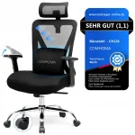 Ergonoomiline kontoritool COMHOMA 3D peatoega