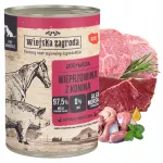 WIEJSKA ZAGRODA koerakonservid sealihaga ja hobuseliha, 400 g