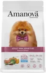 Amanova Dog Adult Mini Sensitive kuiv koeratoit l&otilde;hega, 2 kg