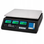 Elektroonilised kaalud 40 kg LCD 230V patareiga