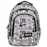 Kolmeosaline koolikott Derform BACKUP X, anime MANGA PASTEL