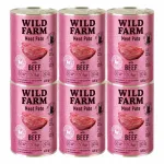 WILD FARM kassipasteet veiselihaga, 6 x 400 g