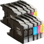 Suurkogusega tindikassetid BROTHER DCP-J525W, J725DW, J925DW, MFC-J5910DW, J6510DW printeritele