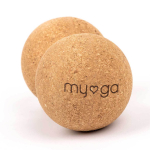 Massaaživ pall Myga Duoball, naturaalne kork, pruun