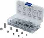 Keermete parandamise komplekt BGS 74506, roostevaba teras, 150 osa