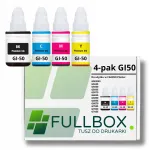 CANON GI50 tindikomplekt Pixma GM2050, G6050, G6045, G5050, G5045, G7050, G7045 jaoks, 4 v&auml;rvi