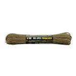 Paracord t&uuml;&uuml;pi nailonk&ouml;is M-Tac, 15 m, 550 mil-spec, peegeldav, Coyote v&auml;rv