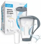 Dafi Crystal LED GREY veefilter-kann 1 Classic filtriga