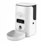 Automaatne Dogness F17 toiduannustaja, 4 l, plastikust kausiga, valge