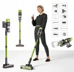 Traadita tolmuimeja 2in1 SmartAi V6 650W 24000mAh Cyclone, ilma kotita