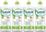 N&otilde;udepesuvahend LUDWIK Organic biolagunev, 900 ml, 4 tk