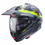 Avanev kiiver CABERG TOURMAX X, hall/must/kollane, matt, suurus L