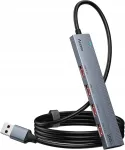 USB jaotur ACEELE, 4 pesa, USB 3.2, 1,2 m kaabel, 10 Gb/s