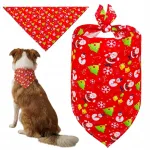 Koera j&otilde;ulune punane bandana TEO, suurus M