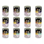 PET REPUBLIC konservid kassidele želees, eri maitsetega, 12 x 400 g