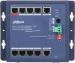 Dahua CHS4110 v&otilde;rgul&uuml;liti, 8 PoE porti, 90 W, 1x GbE, 1x SFP