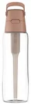 DAFI SOLID GLASS veepudel filtriga 0,6 l Mocha Mousse kassettiga