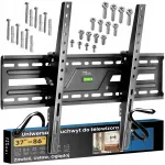 TAMDEL ETX77 seina-TV hoidik 37-86 tolli kuni 75 kg VESA