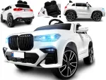 Laste elektriauto X8 SPORT, 4x4 j&otilde;u&uuml;lekanne, nahkistmega, LED tuledega, puldist juhitav, 12V 7Ah
