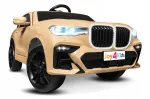 Laste elektriauto X8 SPORT 4x4, nahkistme, LED-tulede ja kaugjuhtimispuldiga, 12V 7Ah