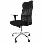 Ergonoomiline must reguleeritav kontoritool p&ouml;&ouml;rdmisehnikaga