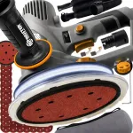 Kipslihvija Majster MP0017 LED-valgustusega