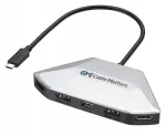 USB-C jagaja 3 HDMI &uuml;hendusega K4 monitoridele